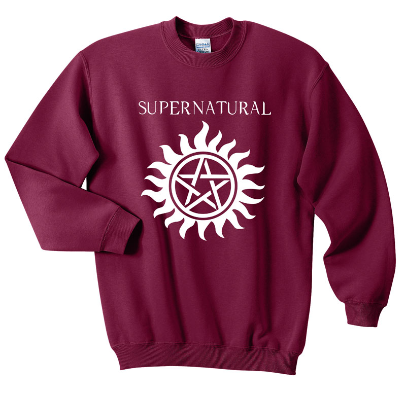 Supernatural Logo Sweatshirts - Sweater - FANSSHIRT